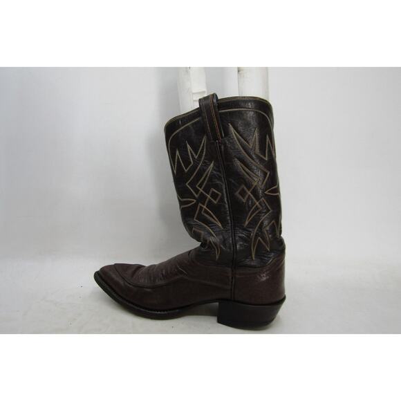 TONY LAMA Gold Label Mens Size 9.5 D Brown Leather Cowboy Western Boots main image 10